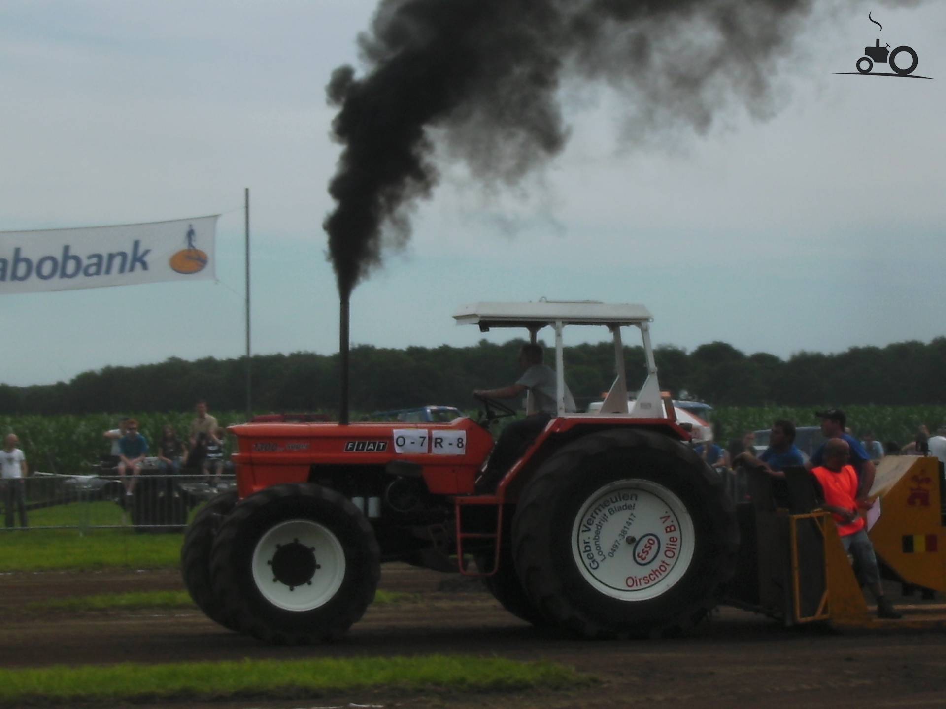 Fiat 1300 from nielsboerhof Busy with tractorpulling